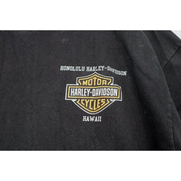 Harley Davidson Honolulu Hawaii Dealership Skull Graphic XL RK Stratman - *READ! - Picture 4 of 12